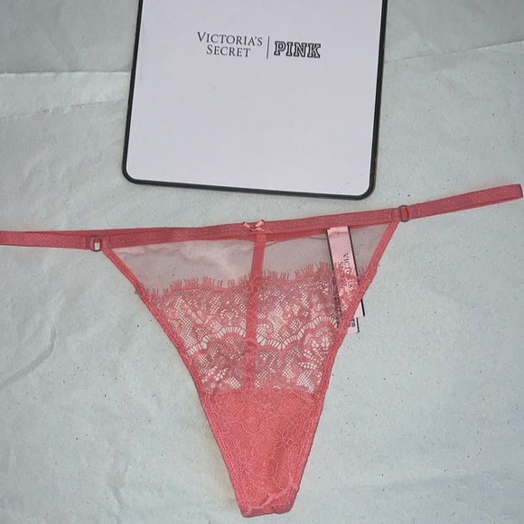 Victoria's Secret VString Mesh & Lace THONG Panty XL - Picture 4 of 10